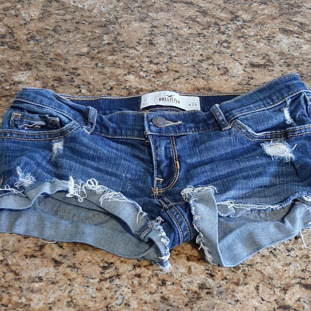 Hollister denim shorts